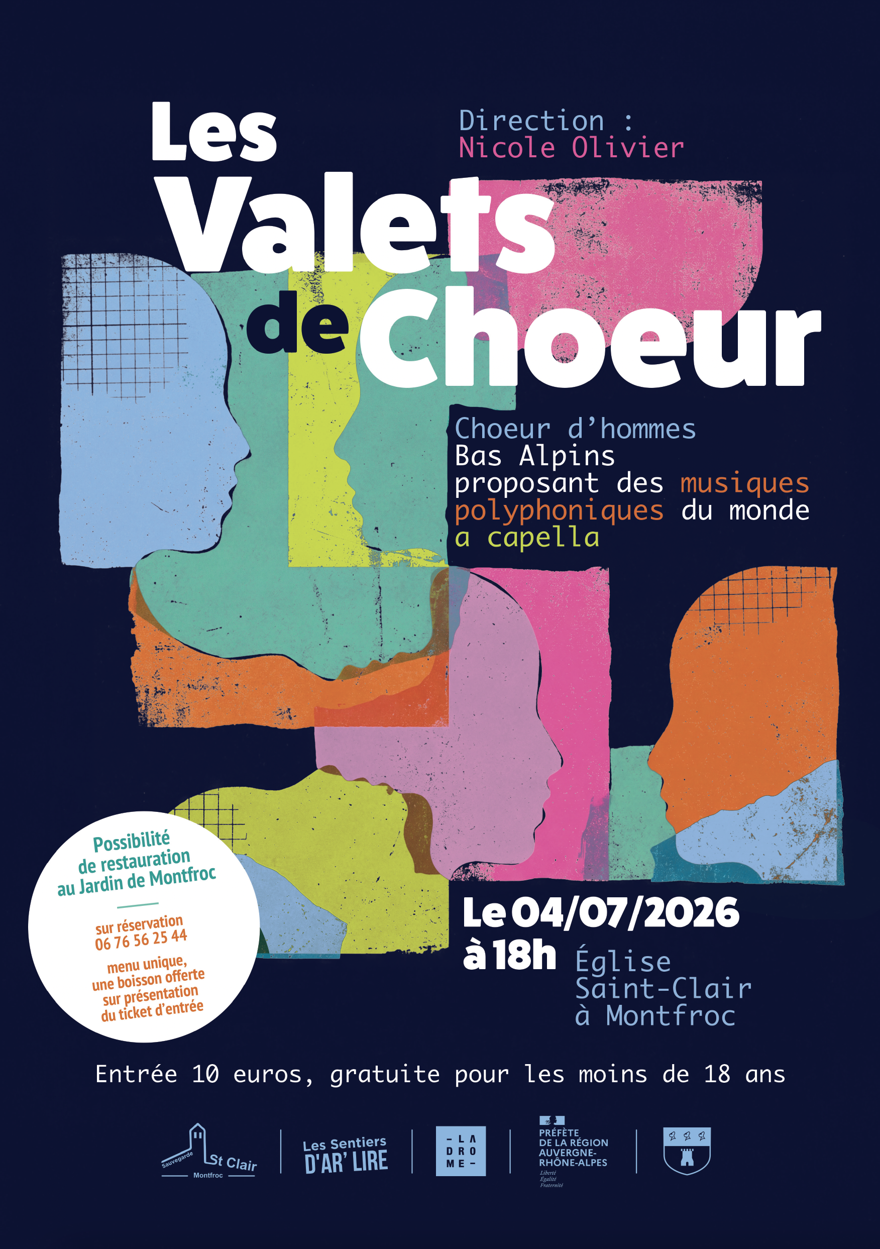 Lire la suite à propos de l’article ST-CLAIR – Les Valets de Choeur – Concert 4 Juillet 2026 –